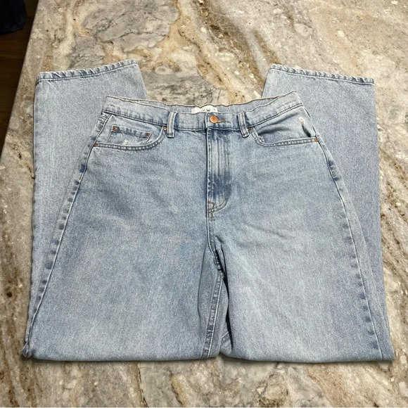ARDENE A.C.W. STRAIGHT-LEG DENIM size 11= 30 Light wash - Picture 5 of 14